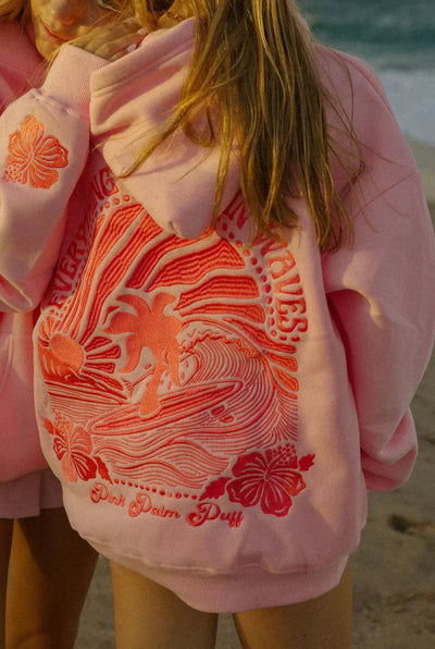 Abigail Bestickter Kapuzenpullover