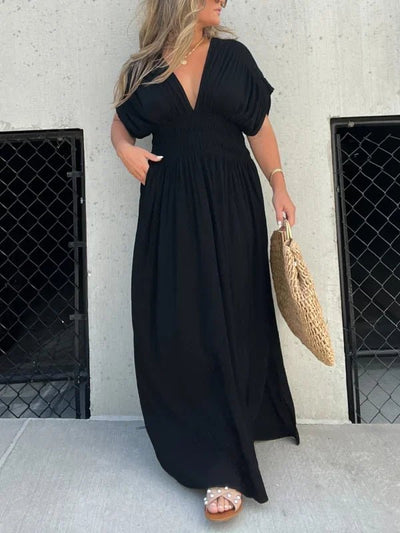 Ada Gesmoktes Maxikleid