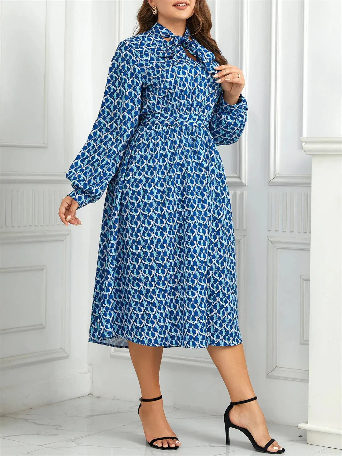 Alea Bedrucktes Midikleid