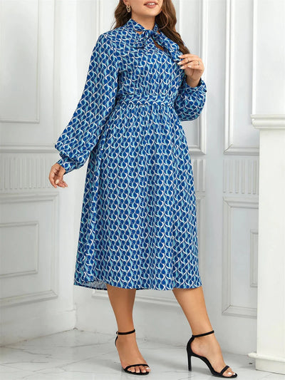 Alea Bedrucktes Midikleid