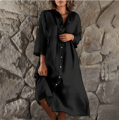Alice Sommerkleid mit Knopfleiste