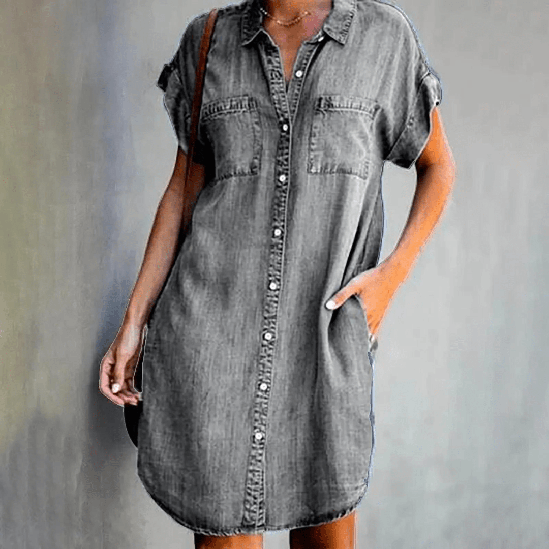 Amelie Jeanshemdkleid