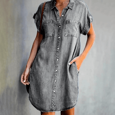 Amelie Jeanshemdkleid