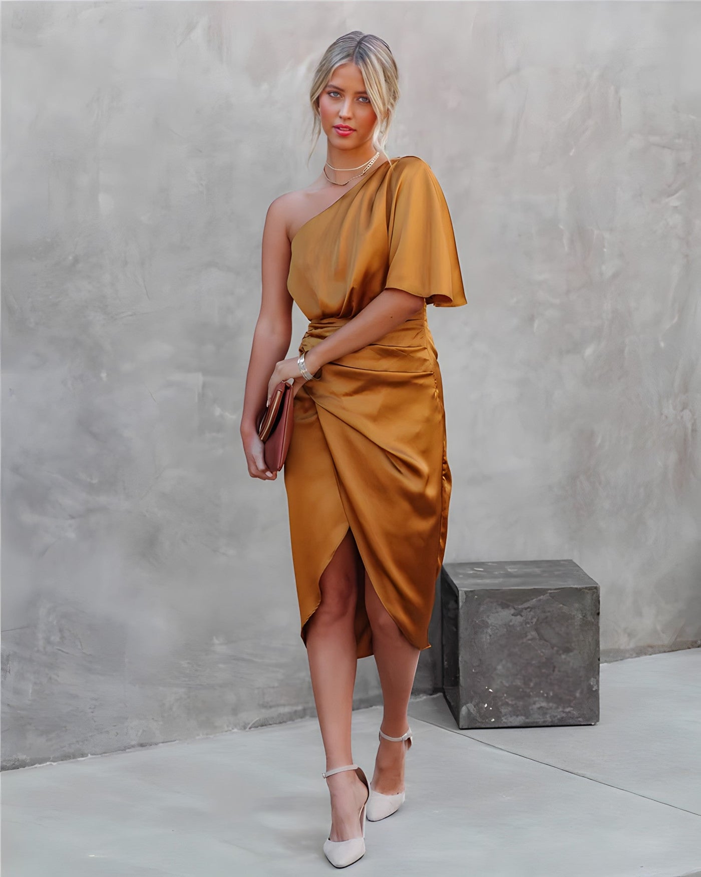 Amira Einärmeliges Partykleid