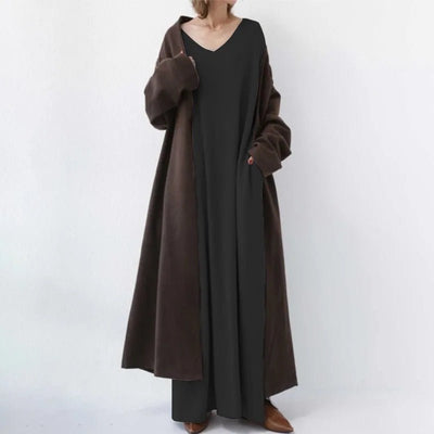 Anni Lockeres Maxikleid