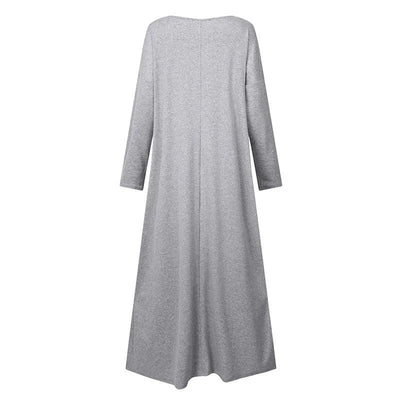 Anni Lockeres Maxikleid