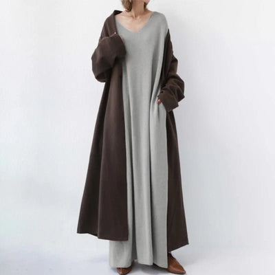 Anni Lockeres Maxikleid