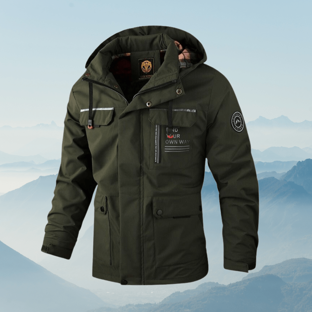 Benjamin Kapuzen-Sportjacke