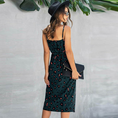 Bianca Bedrucktes Wickelkleid