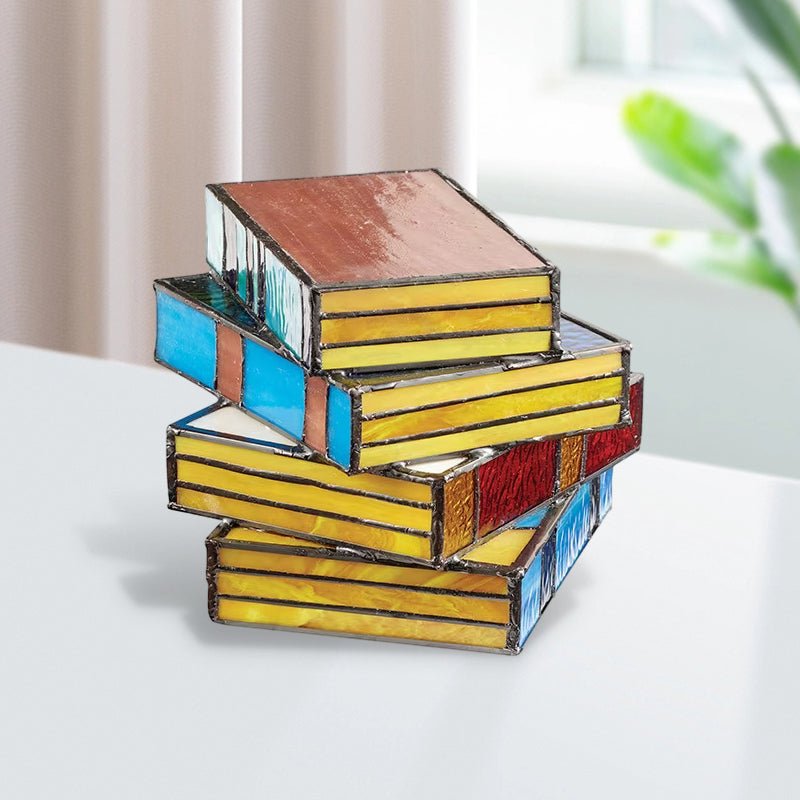 BookStack Mosaic Tischlampe