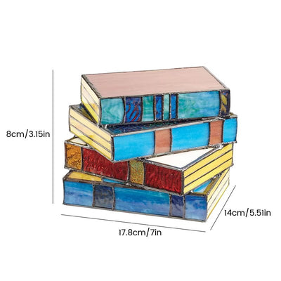 BookStack Mosaic Tischlampe