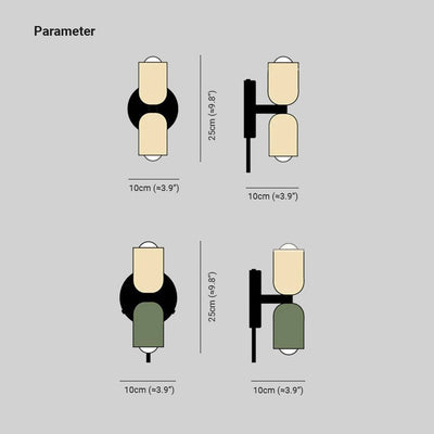 Brillant Wandleuchte im dänischen Stil