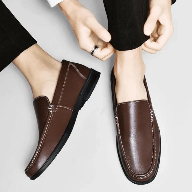Bryle Klassische Slip-On Loafer