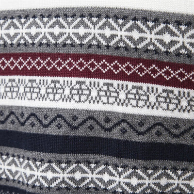 Christian Pullover mit Retromuster