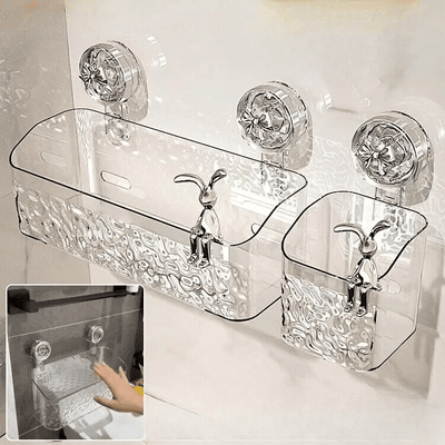 ClingCaddy - Luxuriöse Aufbewahrungshalter mit Saugnapf