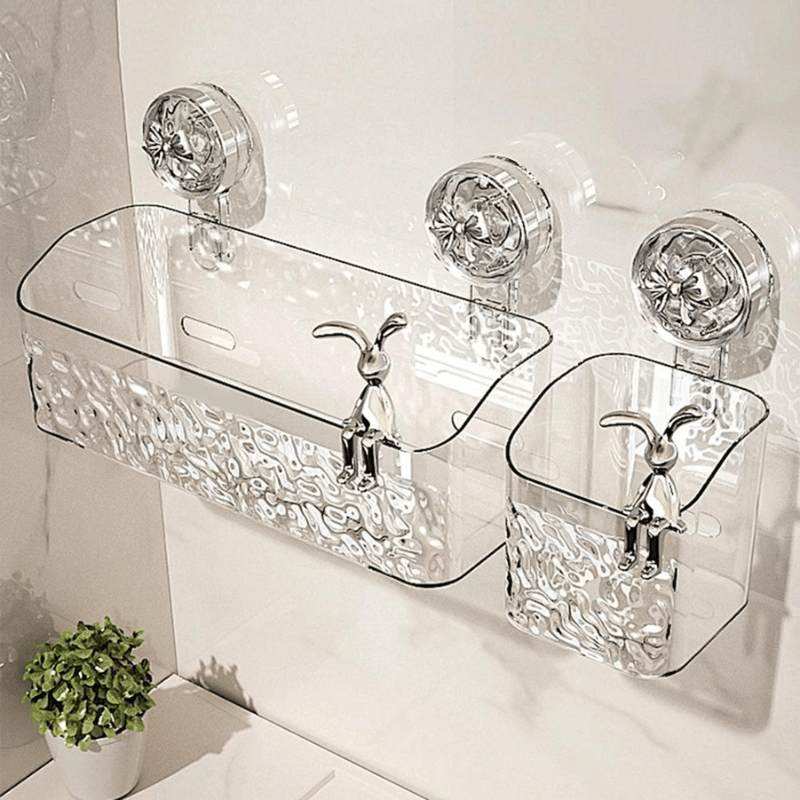 ClingCaddy - Luxuriöse Aufbewahrungshalter mit Saugnapf