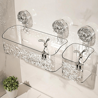 ClingCaddy - Luxuriöse Aufbewahrungshalter mit Saugnapf