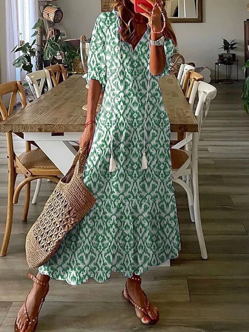 Florina - Geometrischer Print - Langlebig