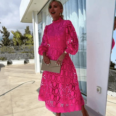 Freja - Charmantes Spitzenkleid - Sommerkleid