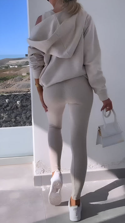 Ivalo - Bequemes Lounge-Set - Beinabdeckungen