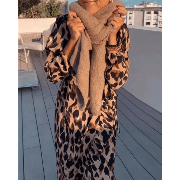 Karin - Kleid mit V-Ausschnitt - Frühlingskleid