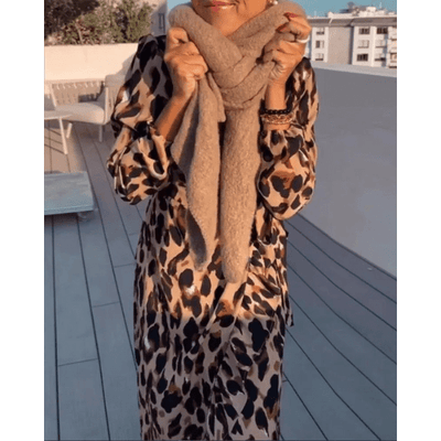 Karin - Kleid mit V-Ausschnitt - Frühlingskleid