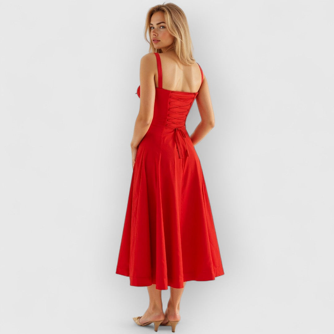 Mae | Elegantes Velourskorsett