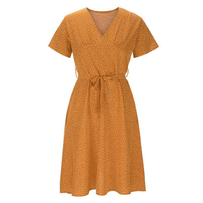 Milena - Kleid - V-Ausschnitt