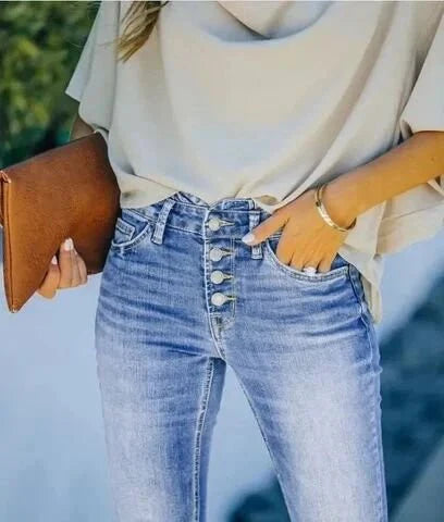 Vivi - Jeans mit hoher Taille