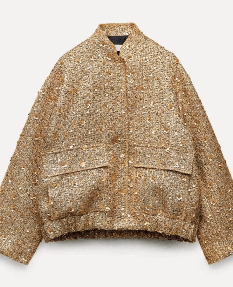 Zelma - Glitzer-Jacke - Dünne Jacke