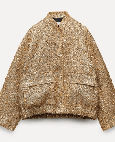 Zelma - Glitzer-Jacke - Dünne Jacke
