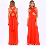 Maribel | Multiway-Wickelkleid in Rot