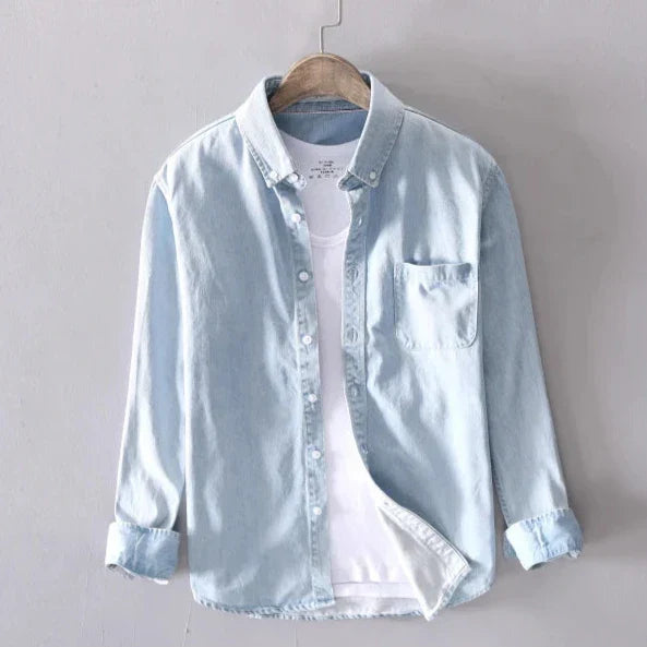 Stockman Denim Knopfhemd