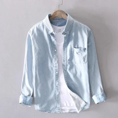 Stockman Denim Knopfhemd