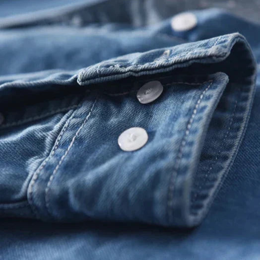 Stockman Denim Knopfhemd