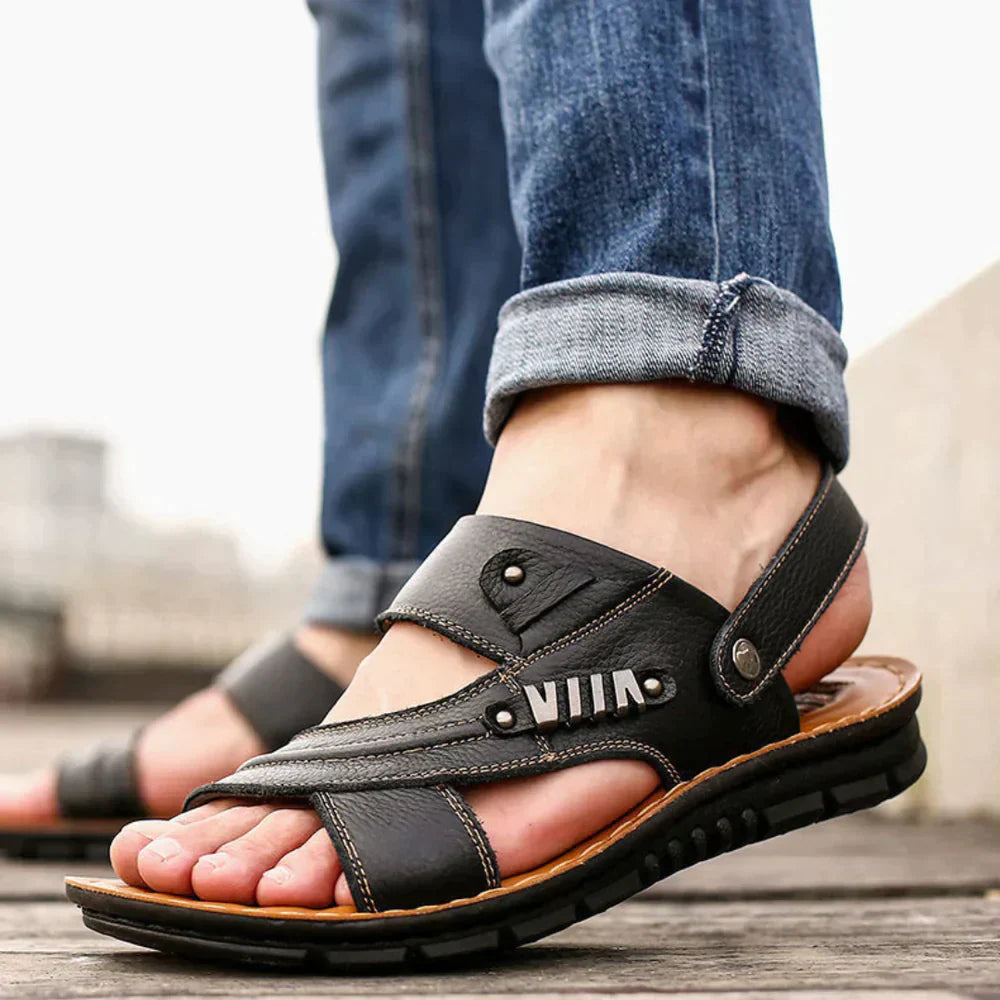 Fenris - Orthopädische Premium-Herrensandalen