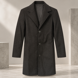 Oskar | Herren Moderne Winterjacke Langarm in Schwarz