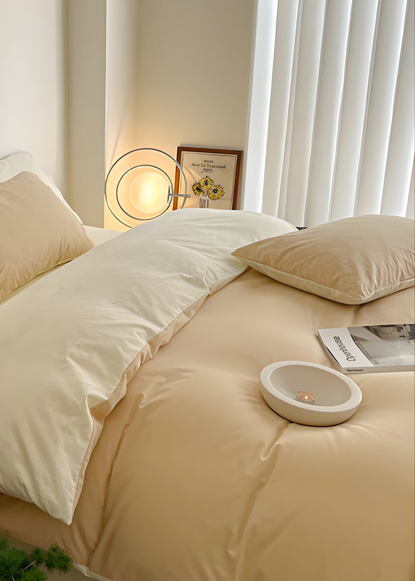 SunriseDream Set - Weich Duo Farbig Bettwaren-Set