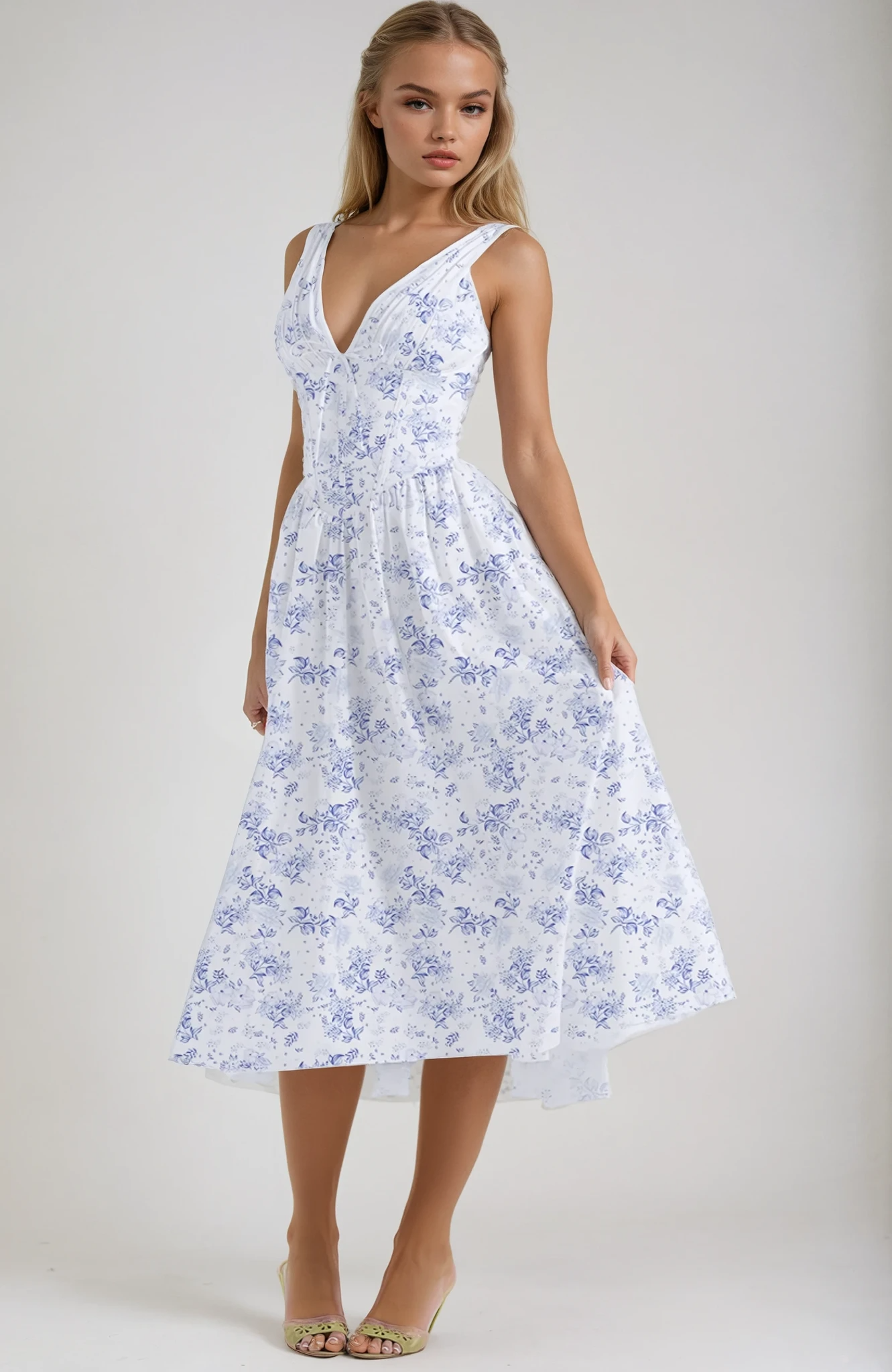 Vaznea Elegante Sommerkleid