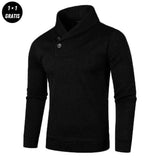 NOLAN™ - Eleganter herbst-pullover für herren in Schwarz