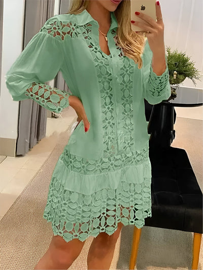 Blaire - Elegantes A-Linien Maxikleid mit Blumenmuster