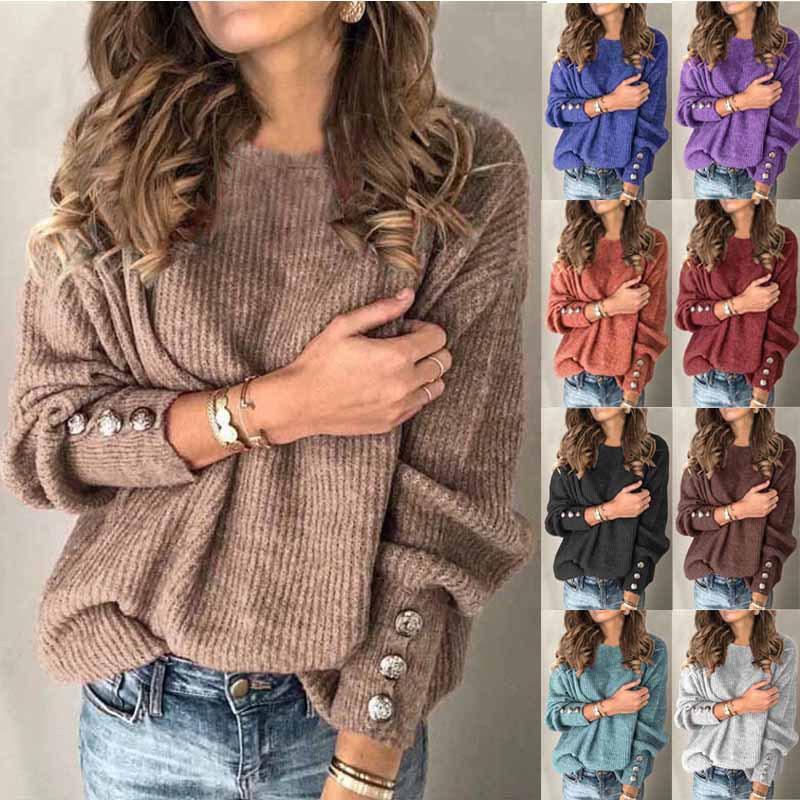 Delilah - Kuscheliger Langarm-Pullover für Damen