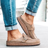Redio | Orthopädische Kork-Sandalen in Braun