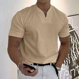 Stillan - Stilvolles Herren-Poloshirt in Khaki