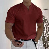 Stillan - Stilvolles Herren-Poloshirt in Rot