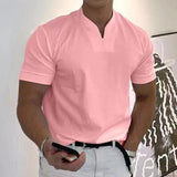 Stillan - Stilvolles Herren-Poloshirt in Rosa