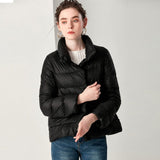 Plume - Elegante Daunenjacke Ultra Light Down Plus in Schwarz