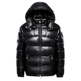 Hyaci | Daunenjacke mit schwarzem Schimmer in Schwarz