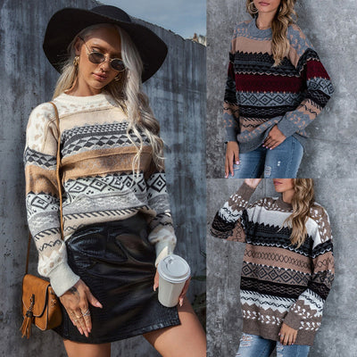 Dagmar - Lockerer Vintage-Ethik-Pullover