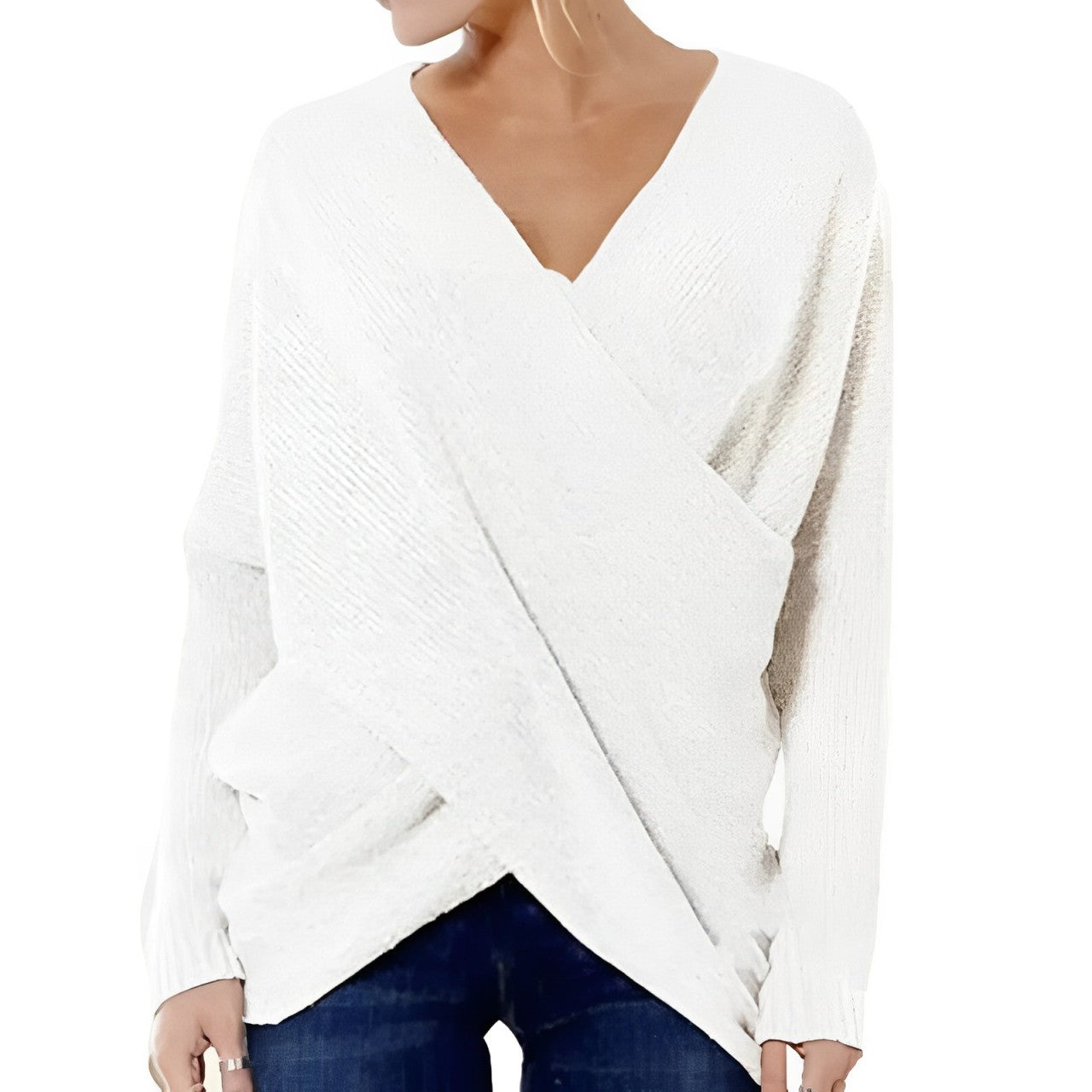 Melina - Pullover mit asymmetrischem Saum